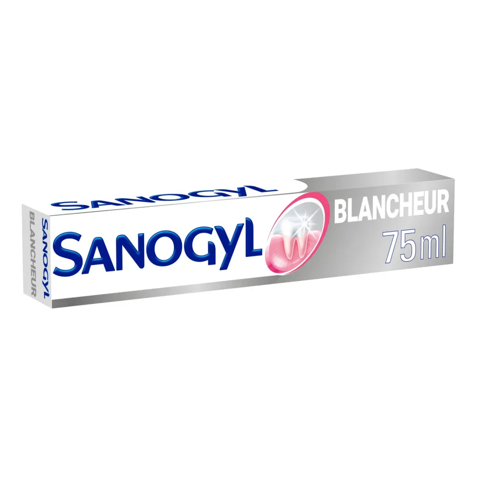 Sanogyl Soin Blancheur dentifrice 75 ml bicarbonate