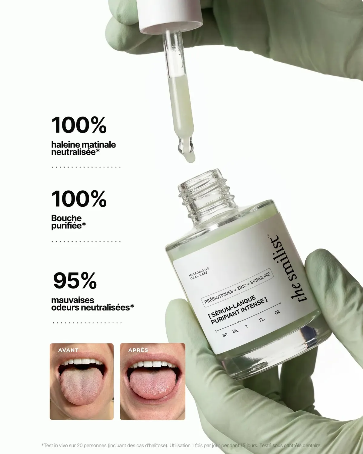 The Smilist Sérum Langue Purifiant Intense sérum langue fraîcheur