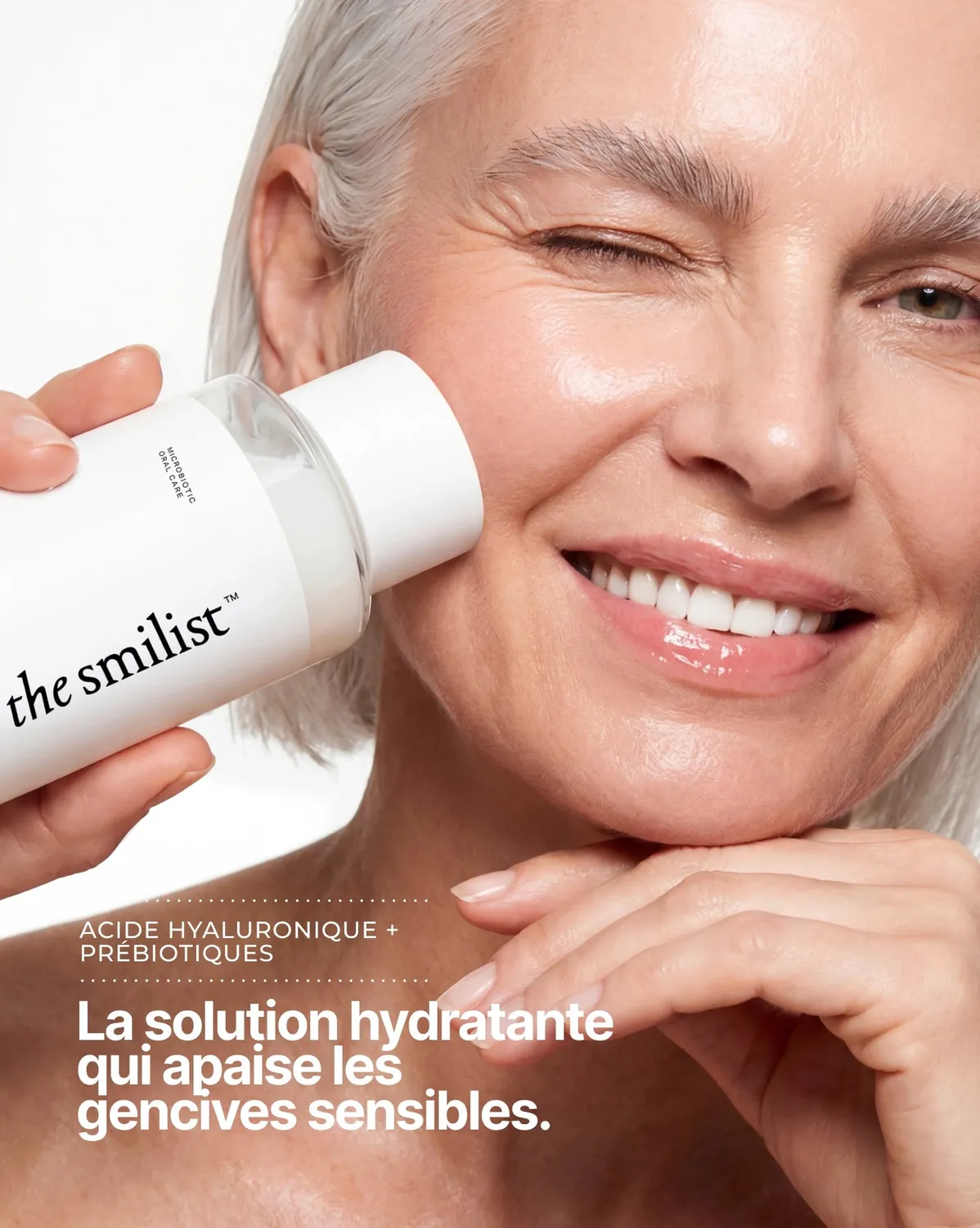 The Smilist Micro-Émulsion Gencives Hydra-Confort bain de bouche