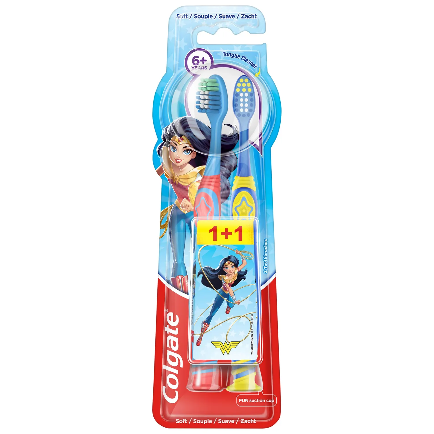 Colgate Oral Care Kids 6+ brosse à dents lot de 2 souple