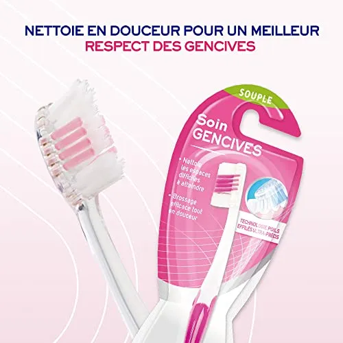 Sanogyl Soin Gencives Souple brosse à dents coloris aléatoire