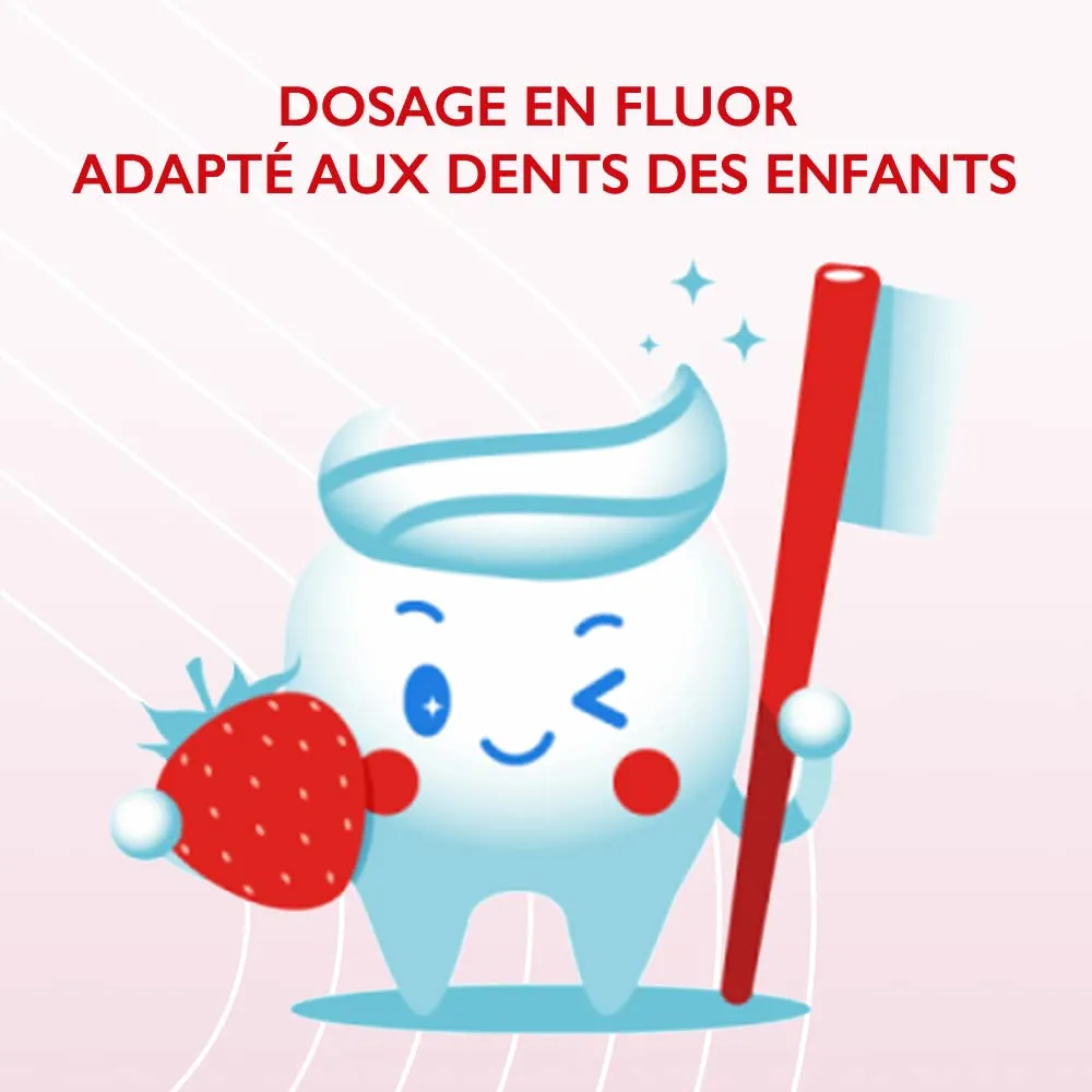 Sanogyl Bio Enfants 2-6 Ans Fraise dentifrice 50 ml certifié bio