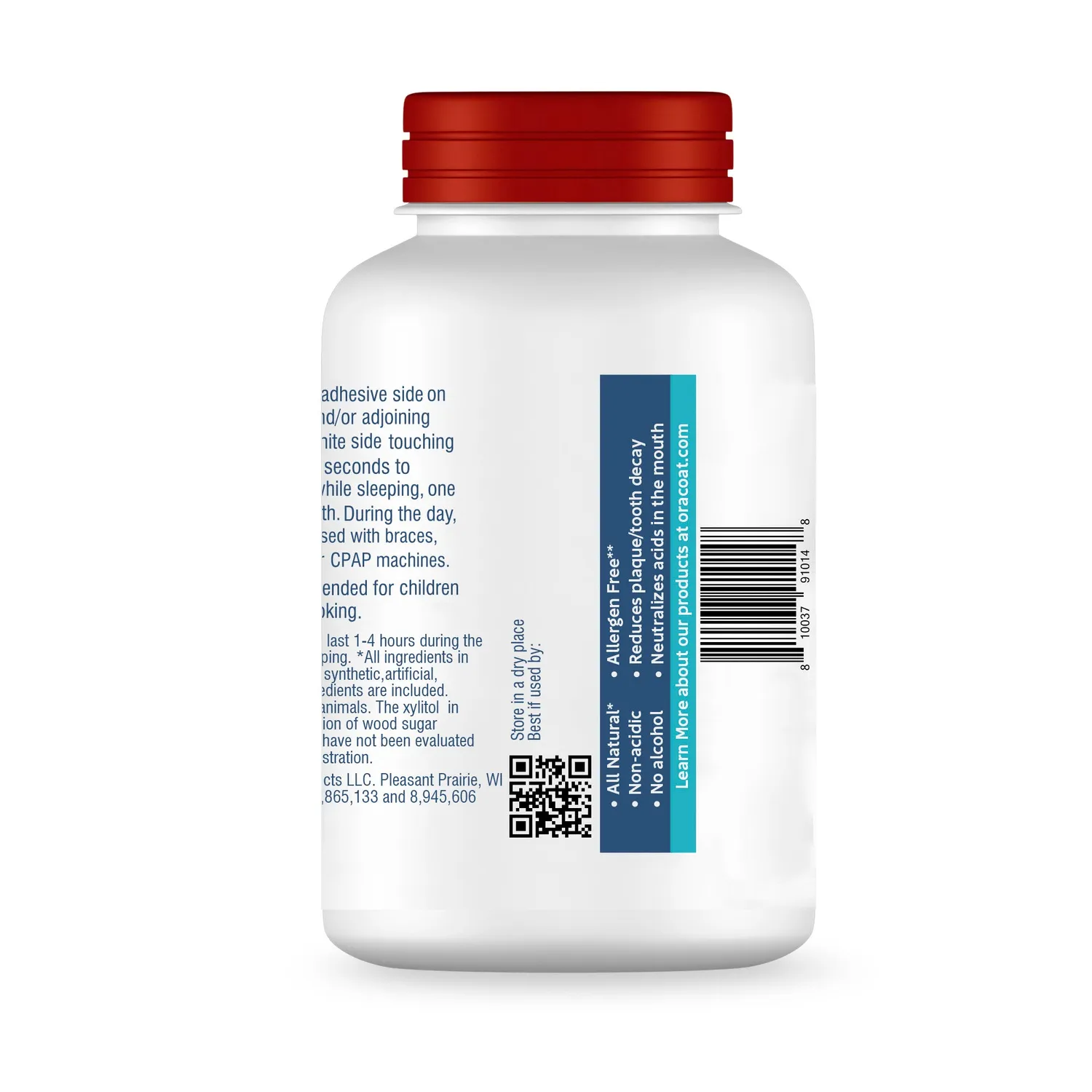 XyliMelts OraCoat XyliMelts pastilles adhésives 40 unités cannelle bouche sèche