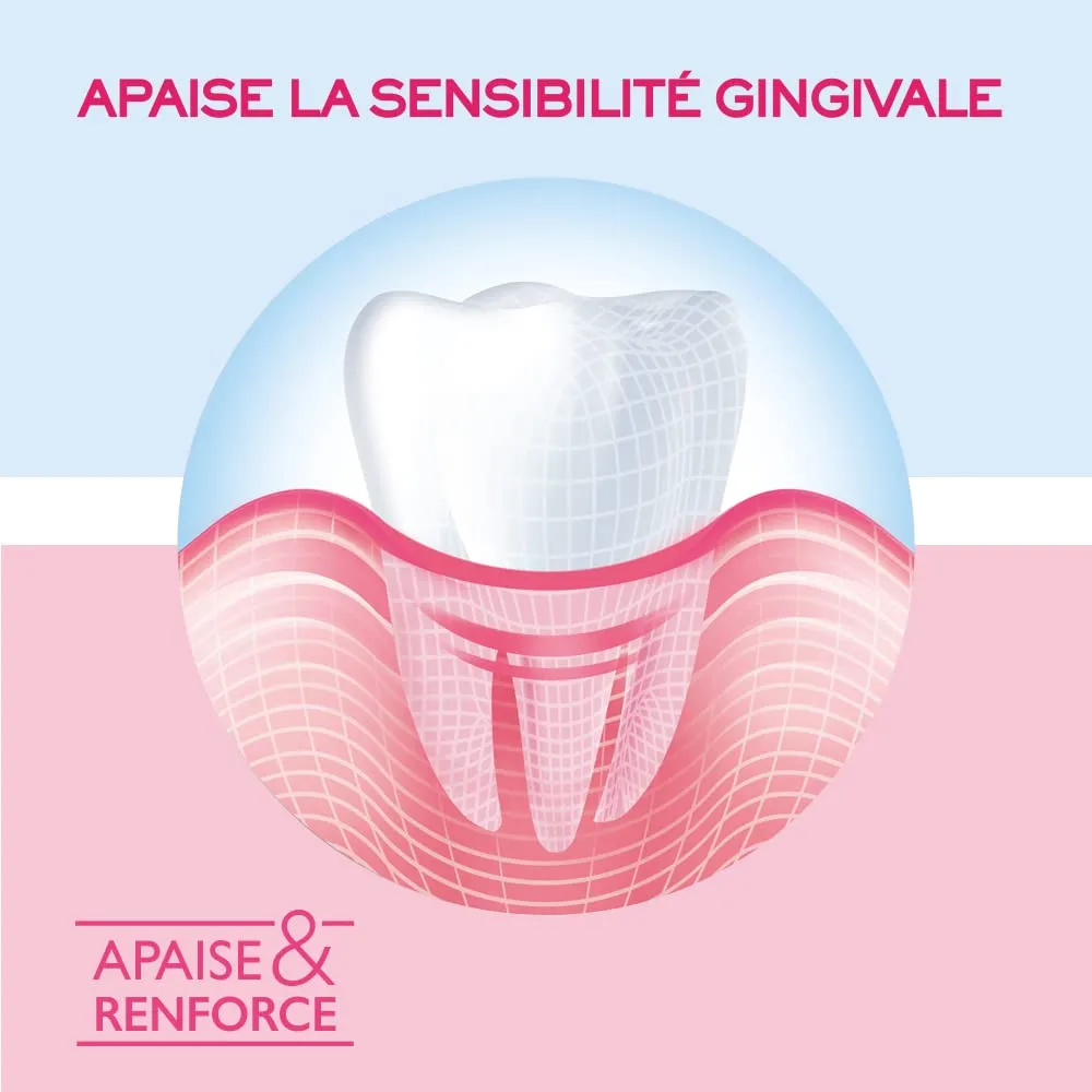 Sanogyl Apaise et Renforce Gencives dentifrice 75 ml eau thermale