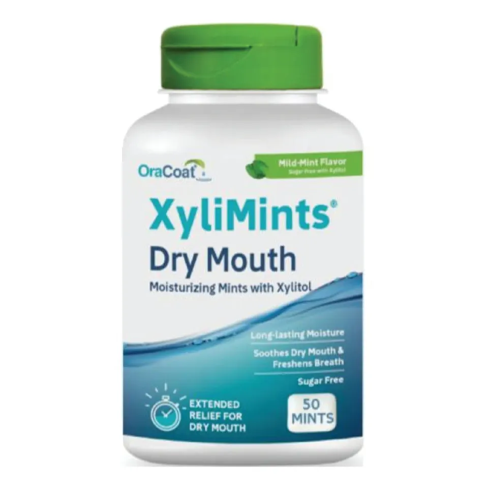 XyliMelts XyliMints pastilles à sucer 50 unités menthe douce sans sucre