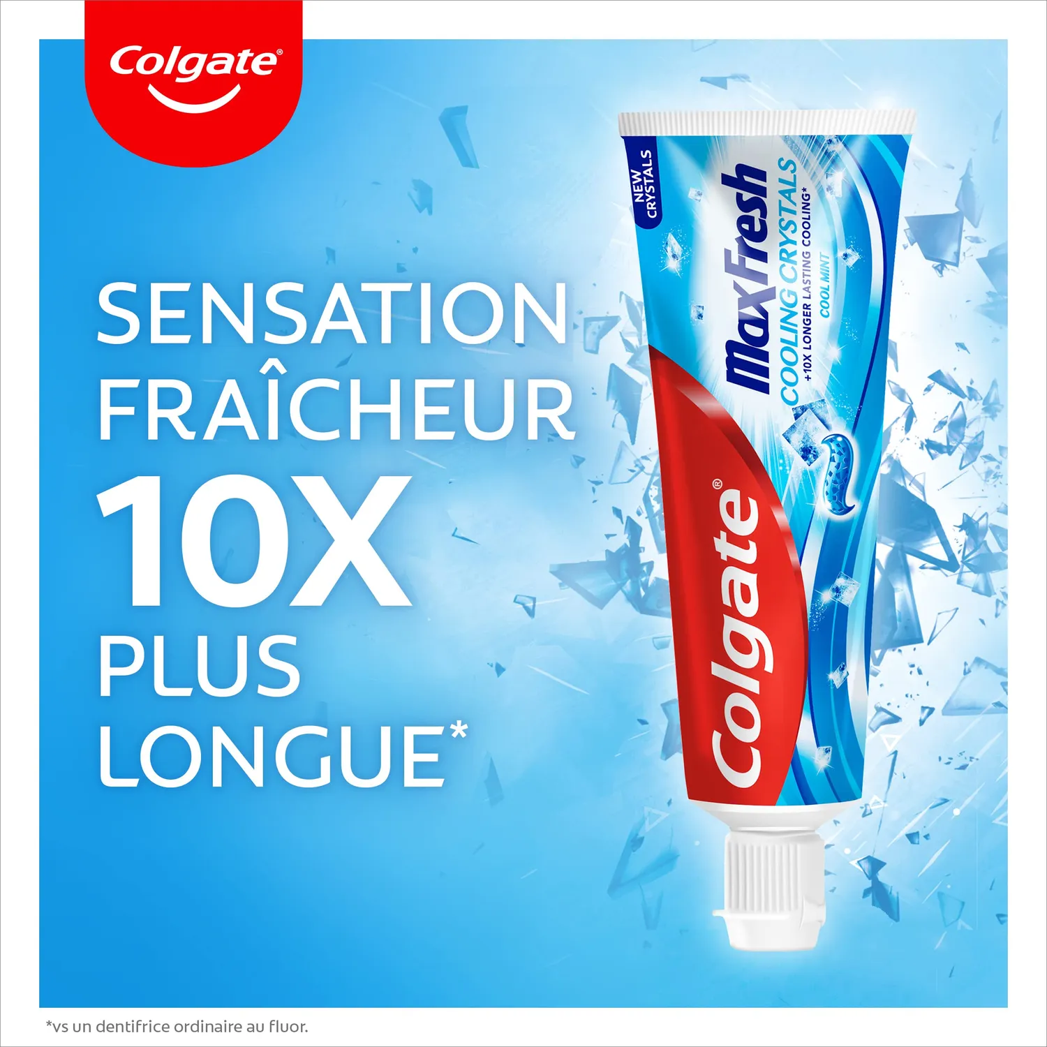 Colgate Max Fresh dentifrice cristaux fraîcheur lot de 12 x 75 ml