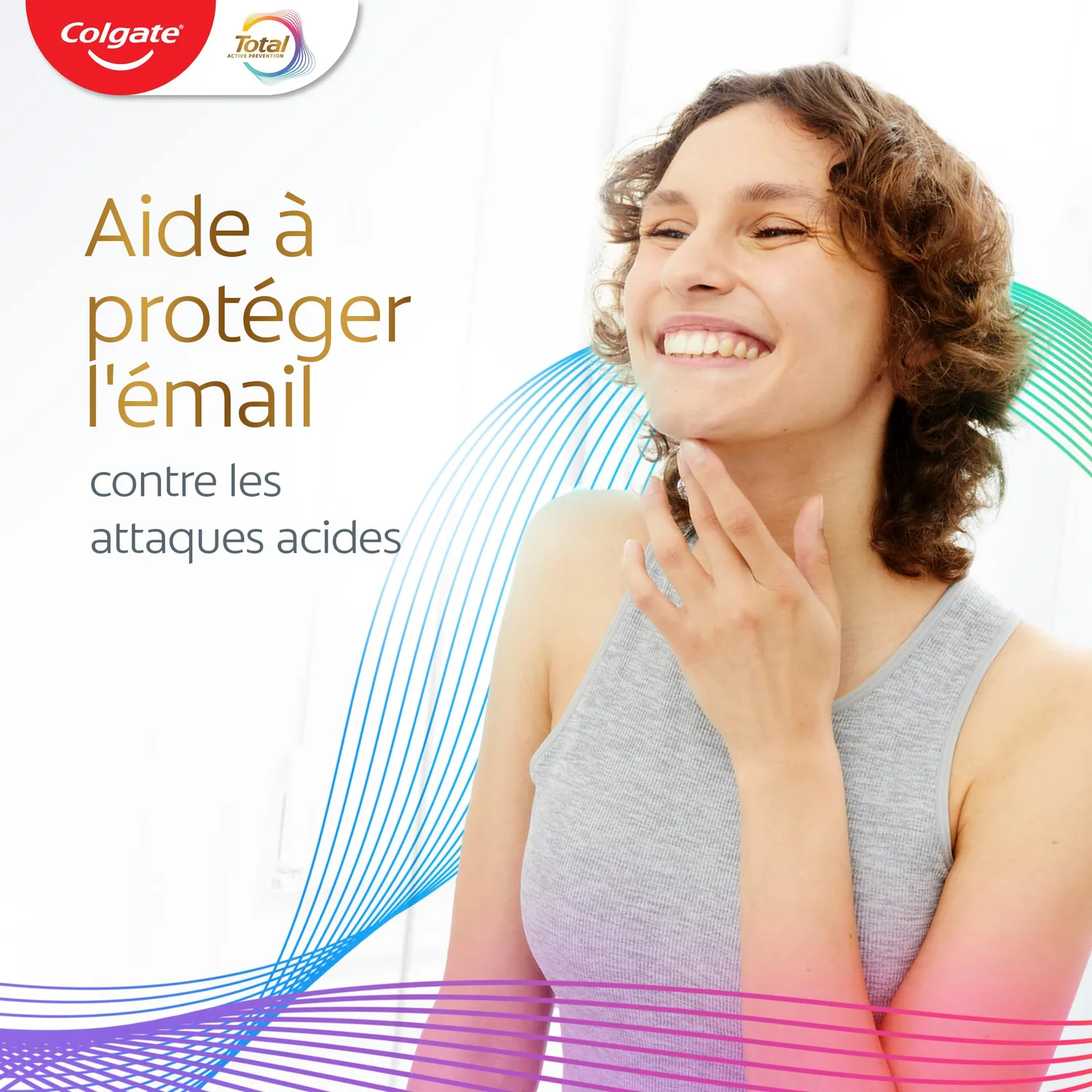 Colgate Total Active Protection Caries & Érosion dentifrice 3 x 75 ml