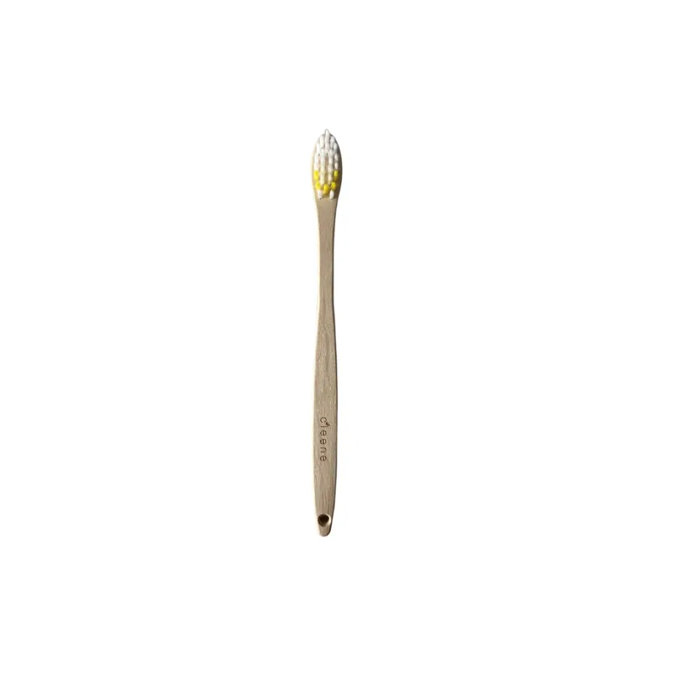 C'leene brosse à dents enfant 3-6 ans poils jaunes souple