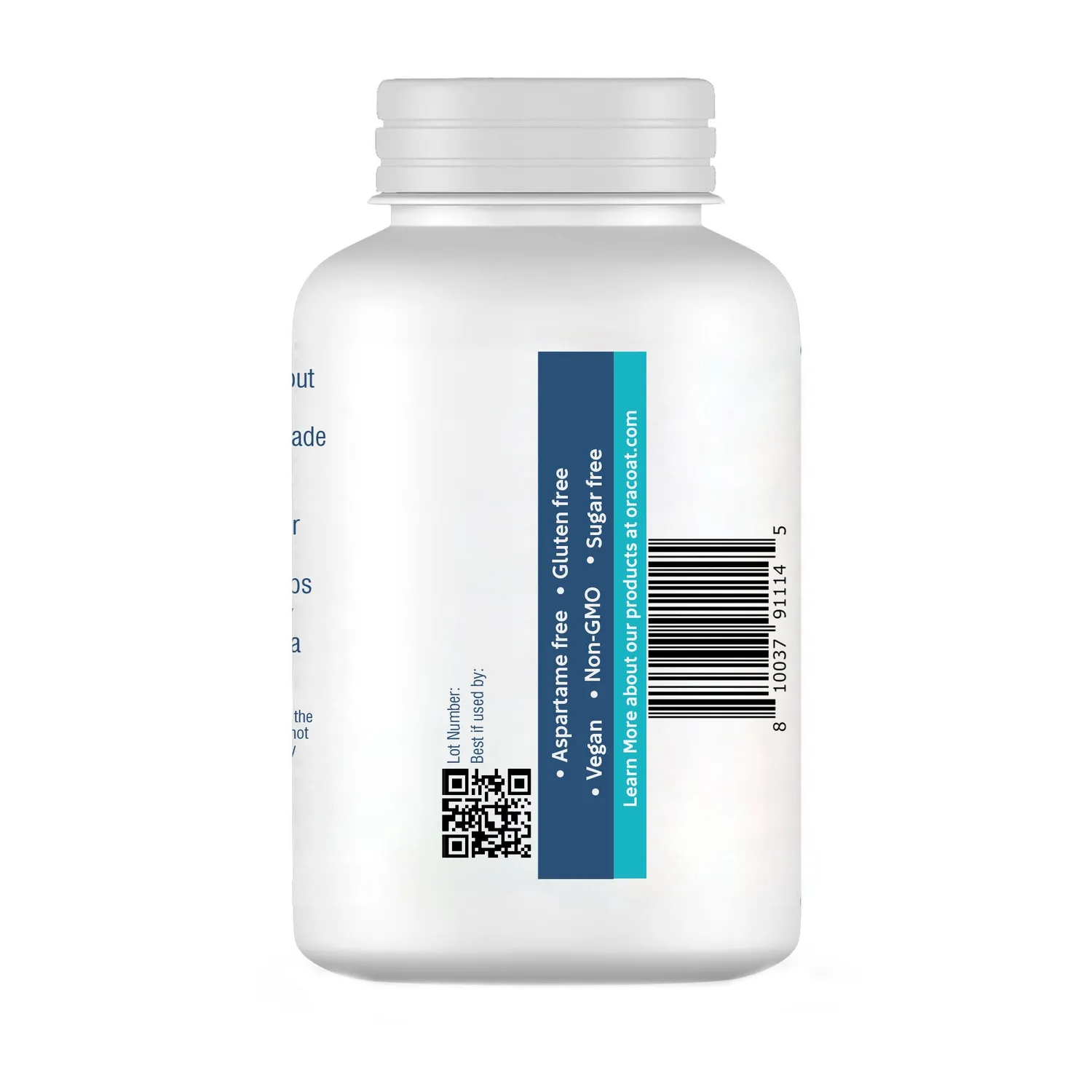XyliMelts OraCoat XyliGum chewing-gum 50 unités menthe verte sans sucre