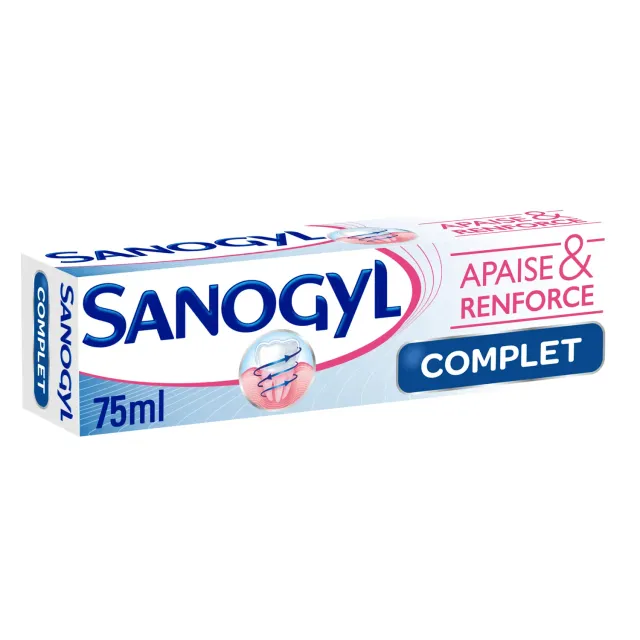 Sanogyl Apaise & Renforce dentifrice Complet 75 ml gencives sensibles