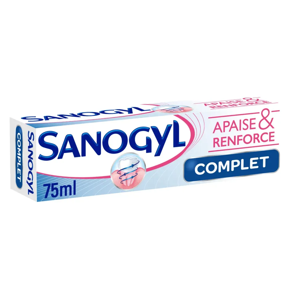 Sanogyl Apaise & Renforce dentifrice Complet 75 ml gencives sensibles