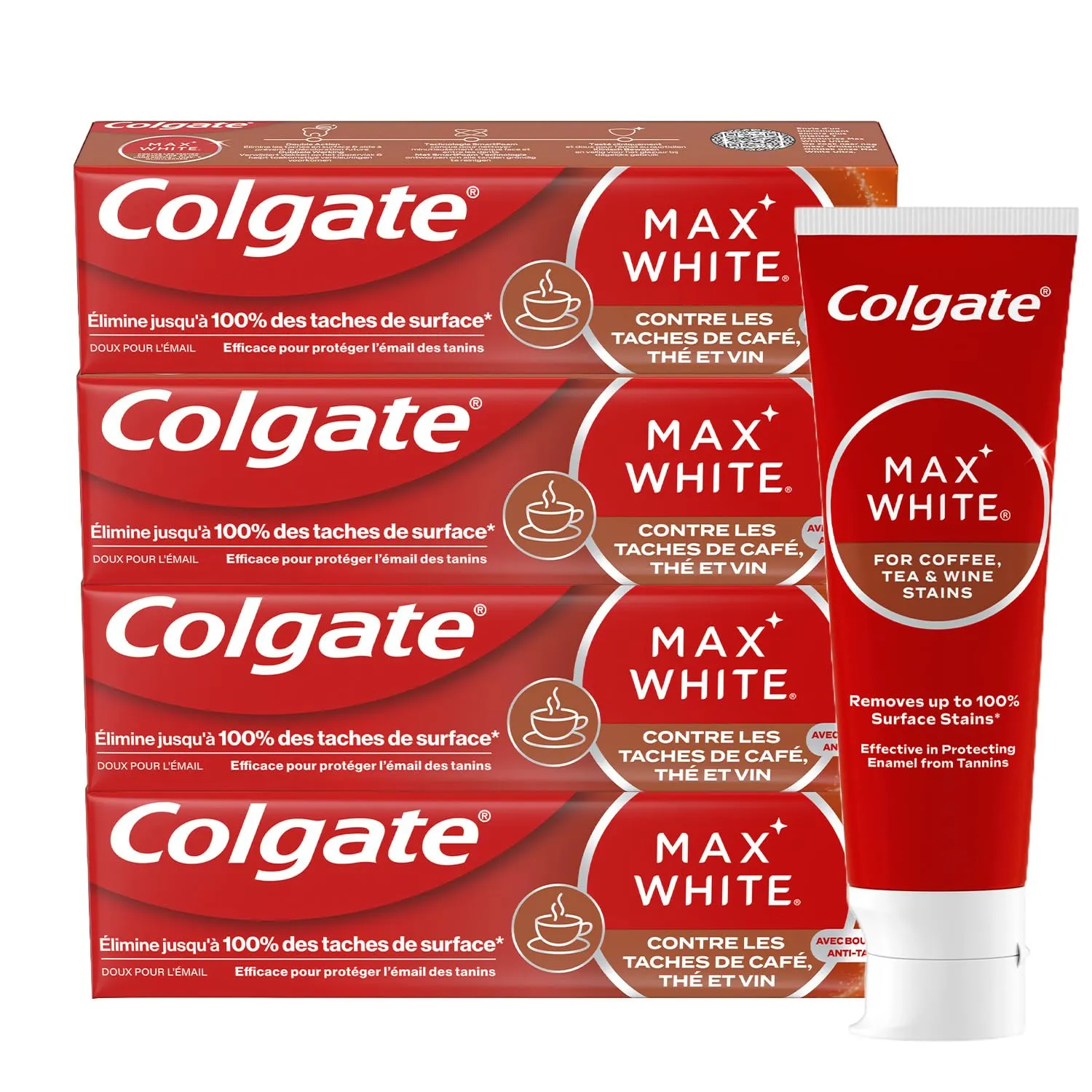 Colgate Max White Cristaux de Blancheur dentifrice 12 x 75 ml