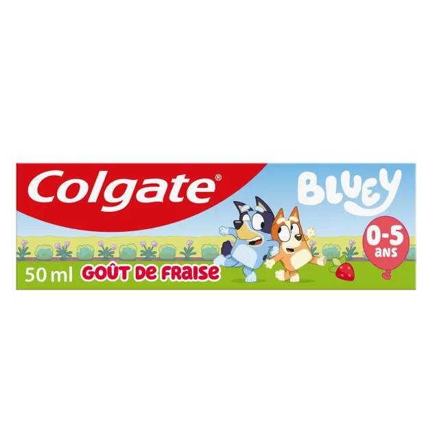 Colgate GABA Bluey dentifrice enfant 50 ml fraise