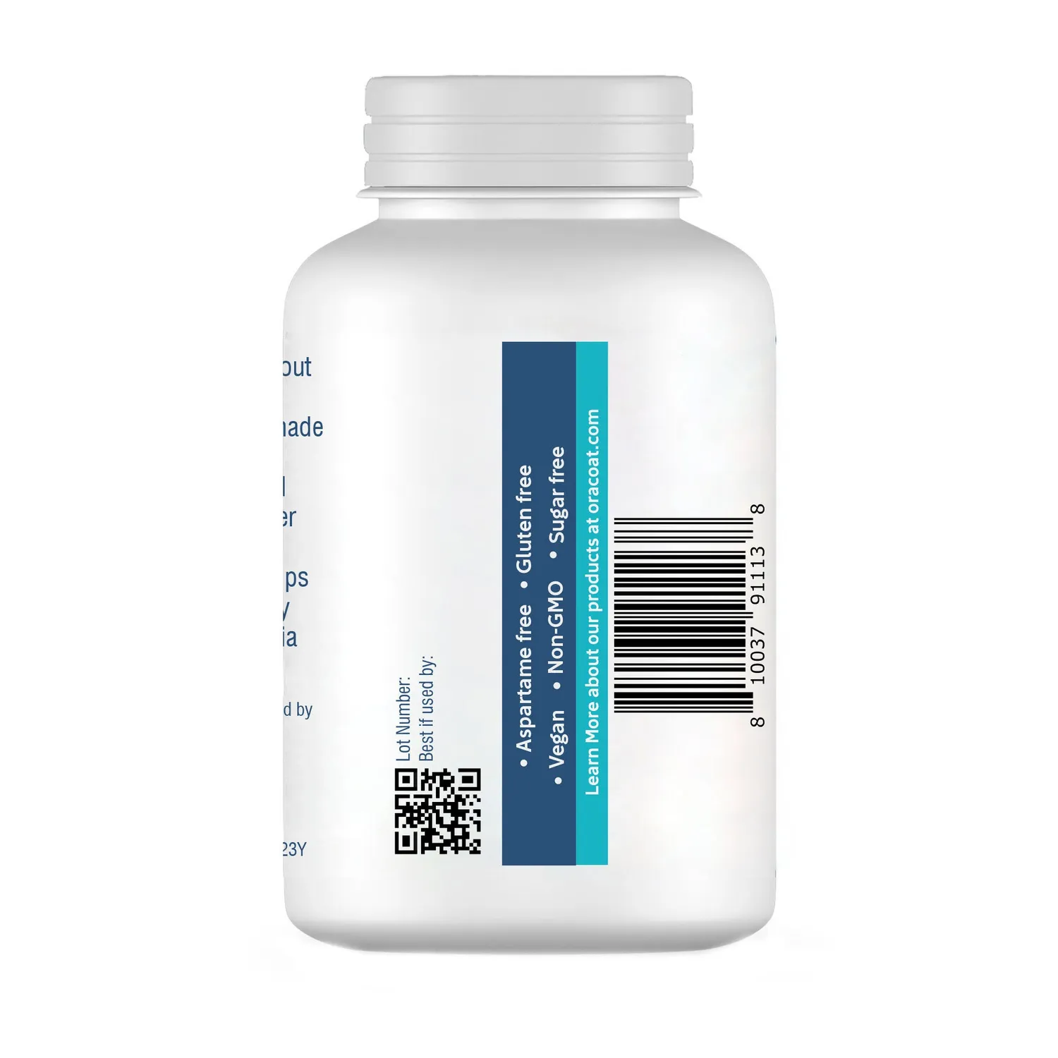 XyliMelts OraCoat XyliGum chewing-gum 50 unités menthe verte sans sucre