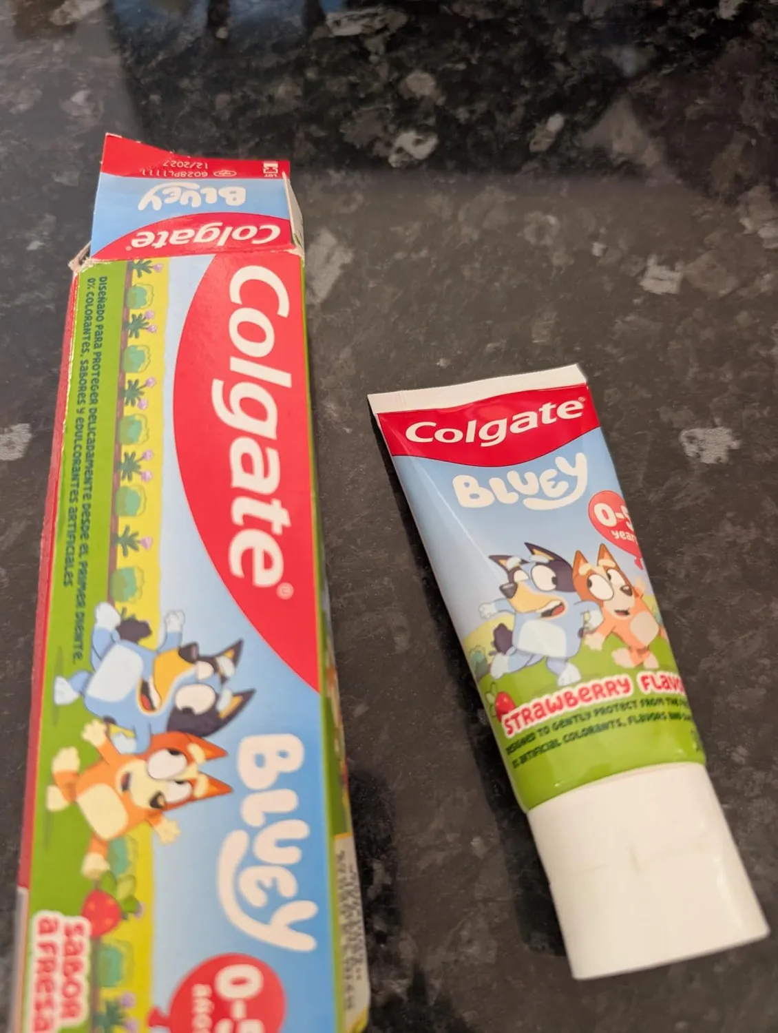 Colgate GABA Bluey dentifrice enfant 50 ml fraise