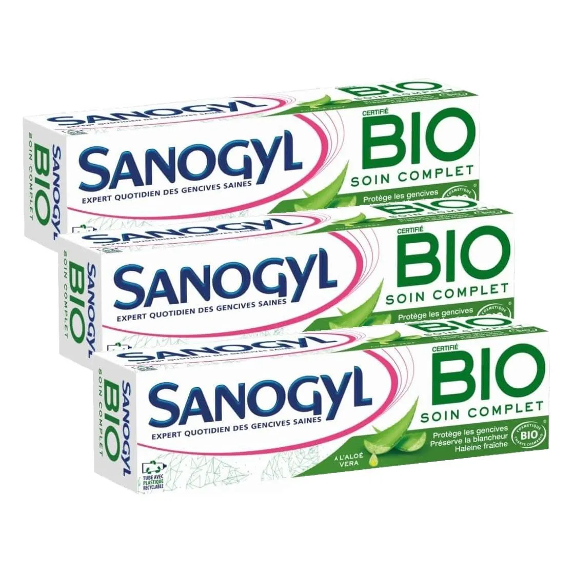 Sanogyl Bio Soin Complet dentifrice 75 ml gencives sensibles