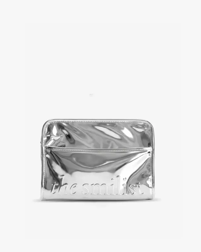 The Smilist Trousse Signature trousse de rangement 6 compartiments effet miroir