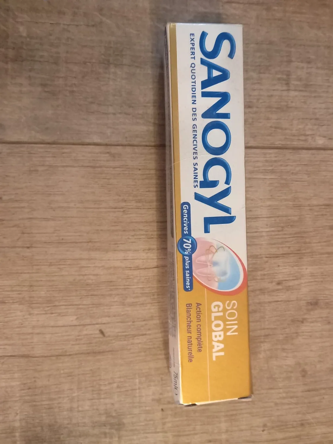 Sanogyl Soin Global dentifrice 75 ml dents sensibles