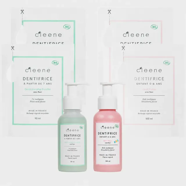 C'leene Pack Dentifrices Family Routine Quotidienne dentifrices 6 x 90 ml
