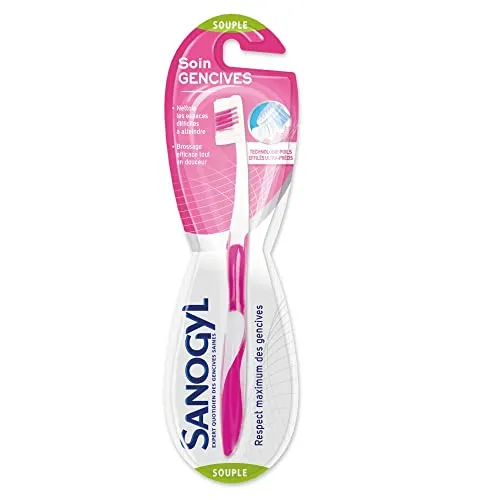 Sanogyl Soin Gencives Souple brosse à dents coloris aléatoire