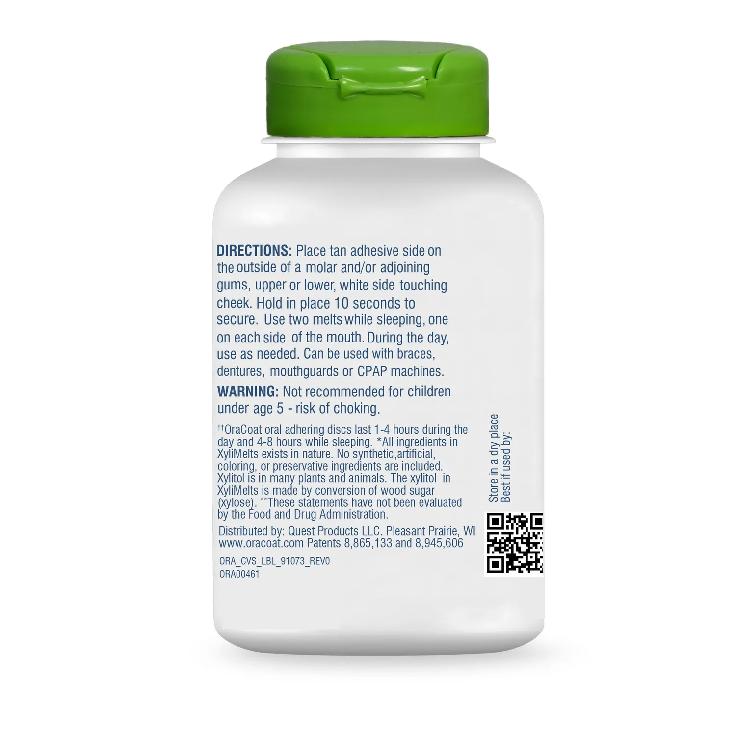 XyliMelts OraCoat XyliMelts pastilles menthe douce 40