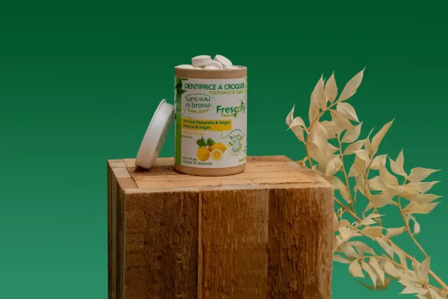 Frescoryl dentifrice à croquer 50 comprimés citron sans rinçage