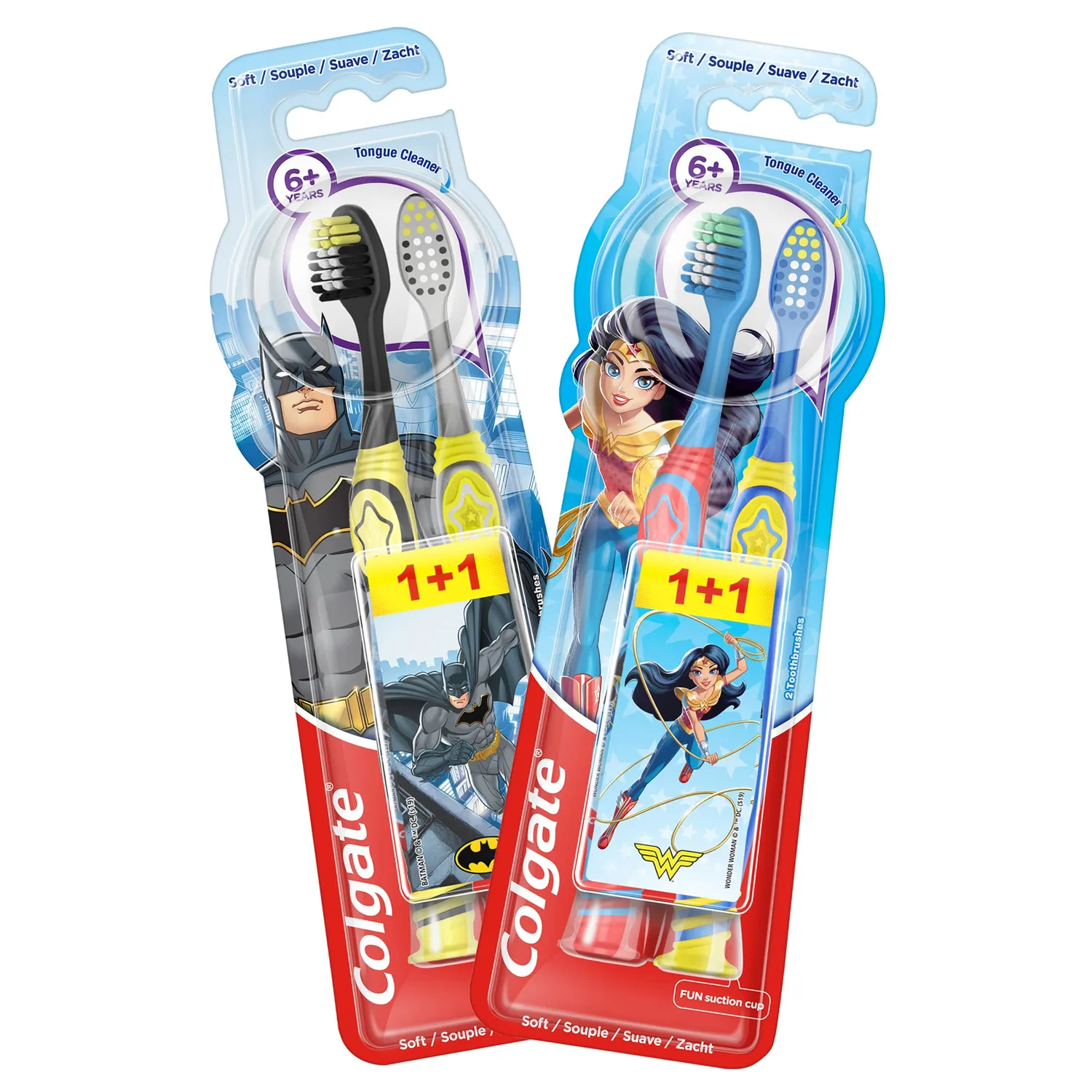 Colgate Oral Care Kids 6+ brosse à dents lot de 2 souple