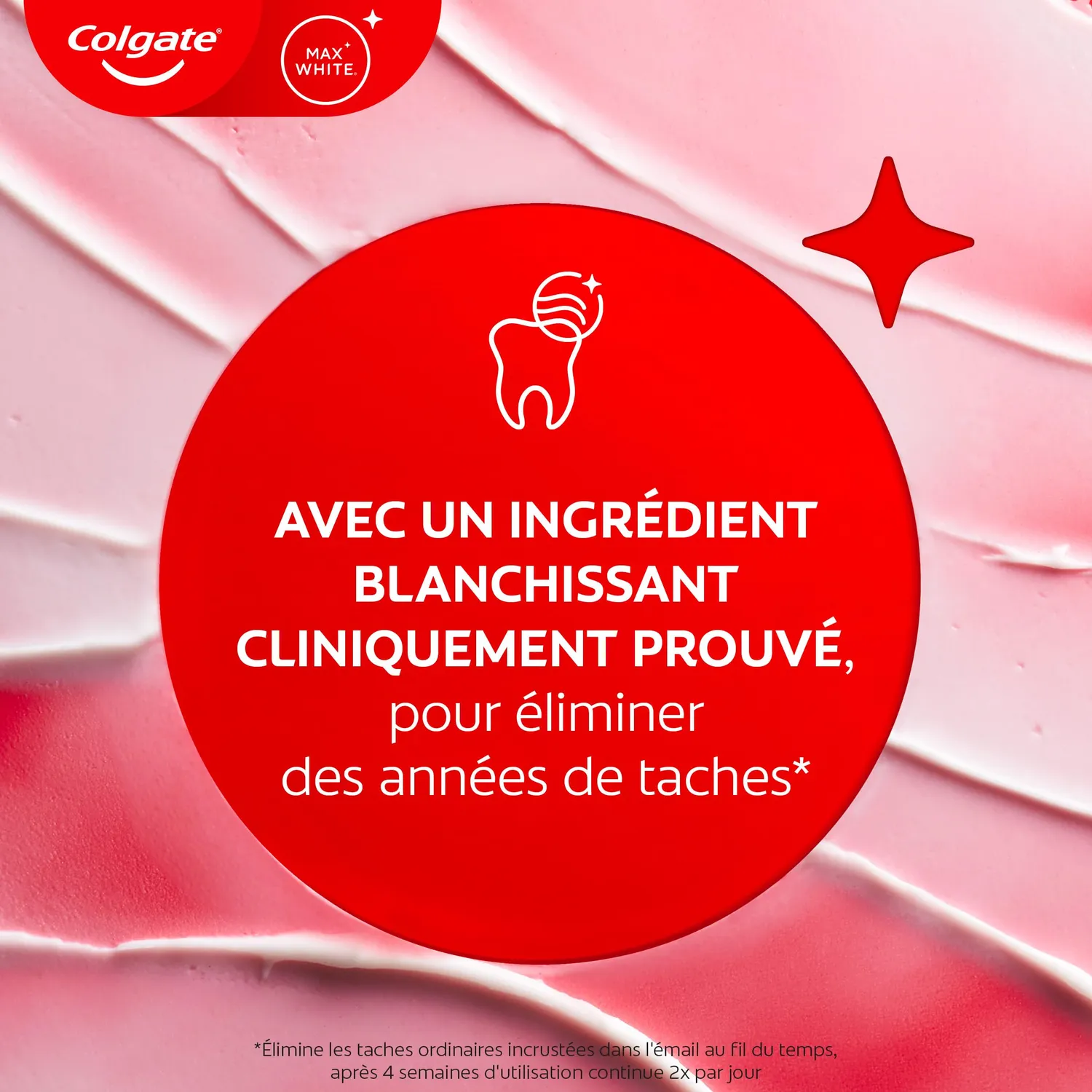 Colgate GABA Max White Expert Protection dentifrice 75 ml dents sensibles
