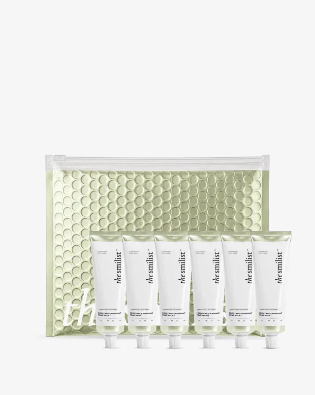 The Smilist Pack Fresh Year dentifrice fraîcheur 6 tubes sans alcool