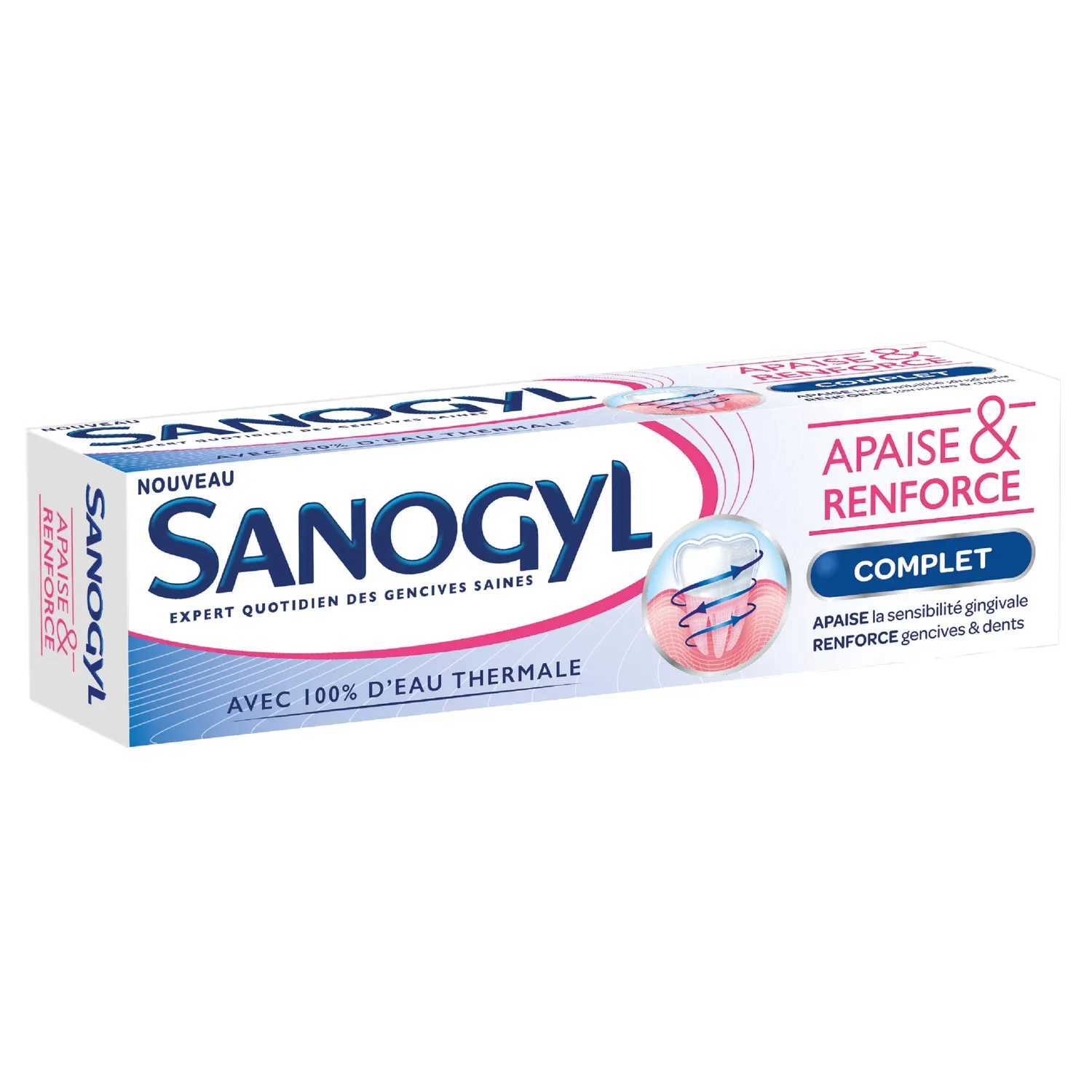 Sanogyl Apaise & Renforce dentifrice Complet 75 ml gencives sensibles