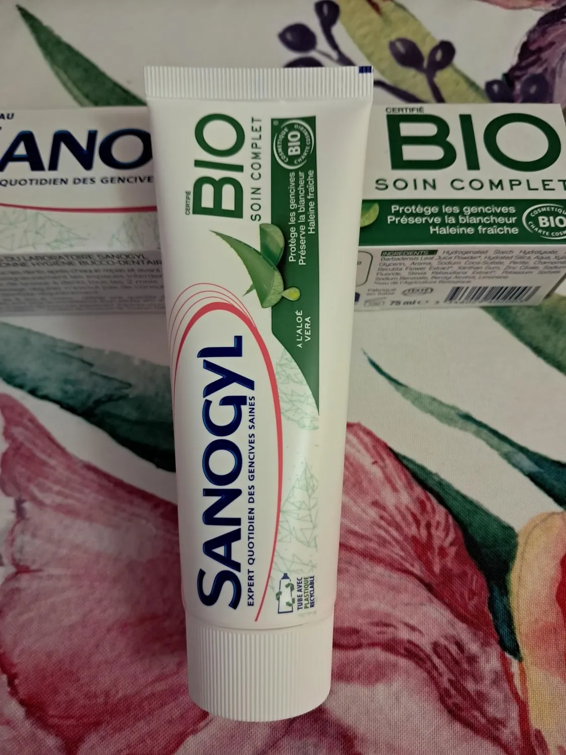 Sanogyl Bio Soin Complet dentifrice 75 ml gencives sensibles